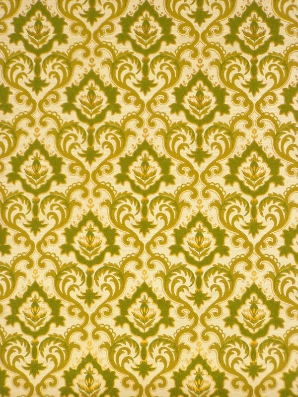 Baroque Wallpaper From The 70s Vintage