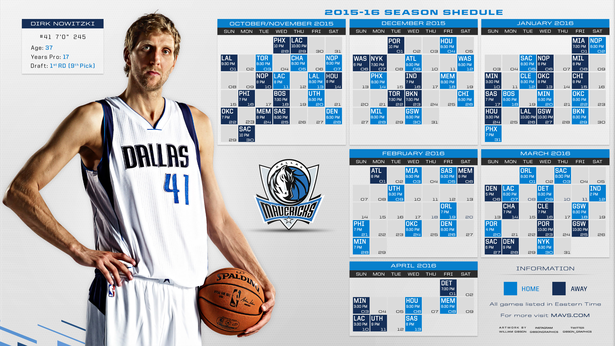 Dallas Mavericks Schedule Wallpaper Basketball