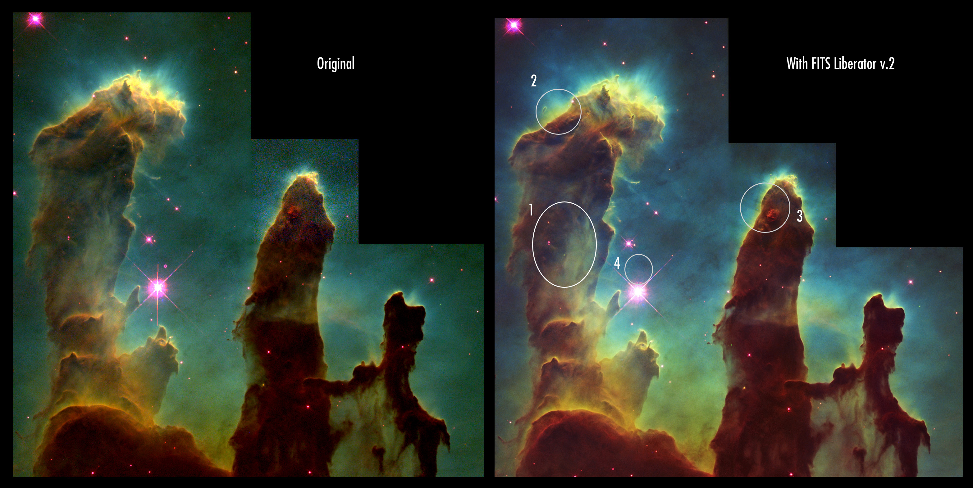 Nasa Pillars Of Creation Pics About Space