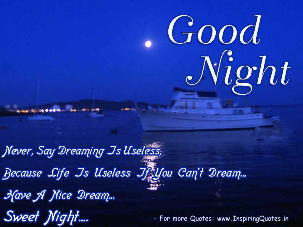 Good Night Wishes Quotes Thoughts Image Pictures Wallpaper
