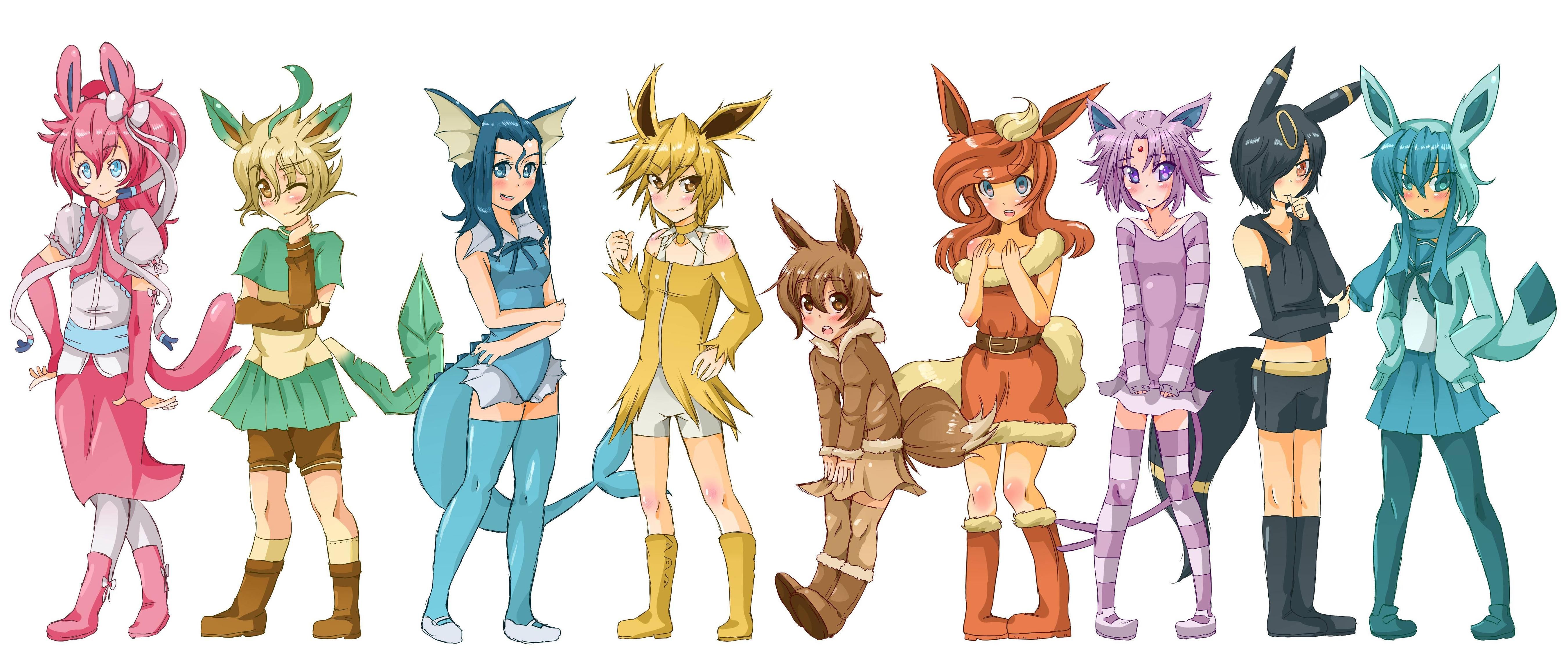 Eevee Evolutions Wallpaper