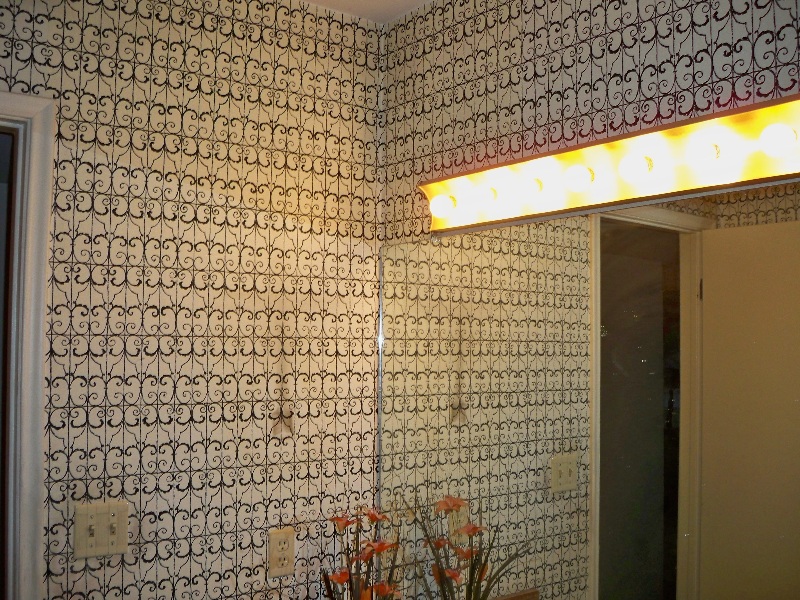 D Cor Phoenix Home House Gaudy Ugly Wallpaper Pattern Bathroom