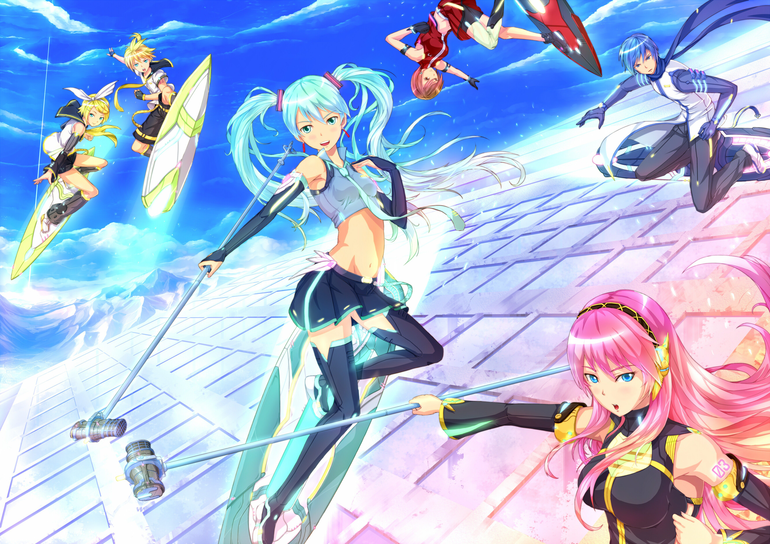 Luka Megurine HD Wallpaper Background Image