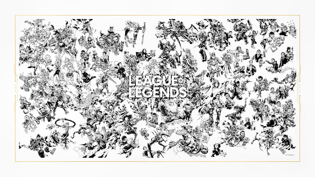 Anniversary Mural Gifts League Of Legends
