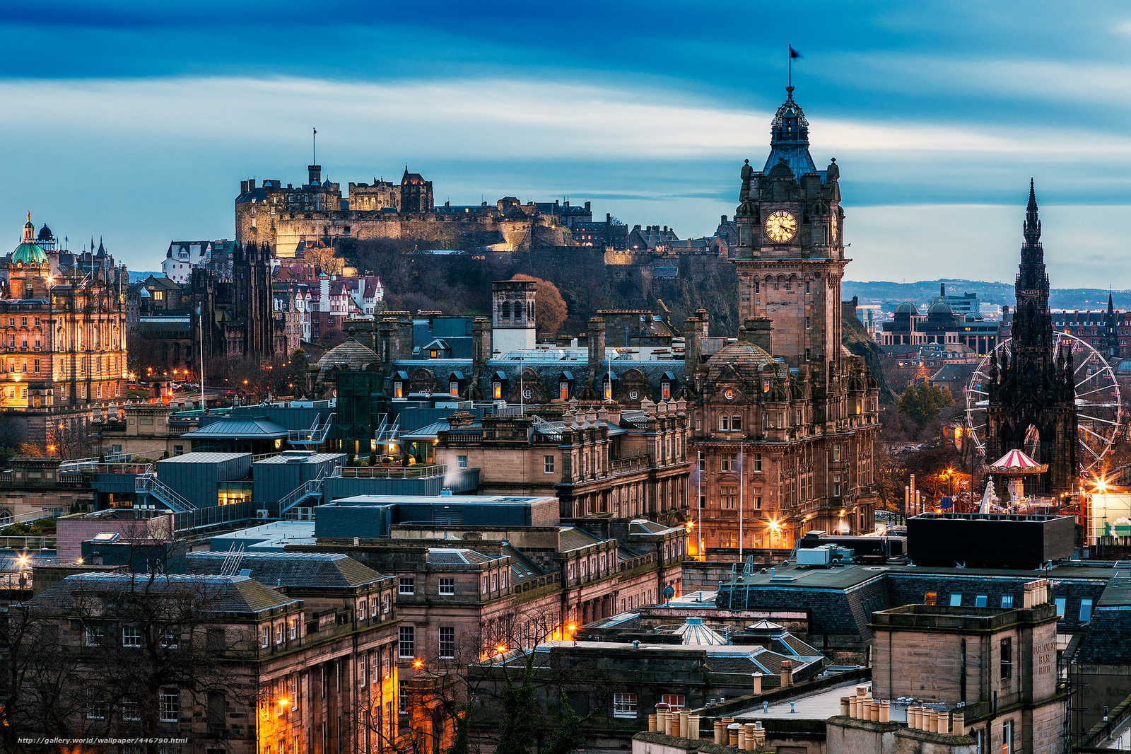 Wallpaper Edinburgh City Scotland Desktop