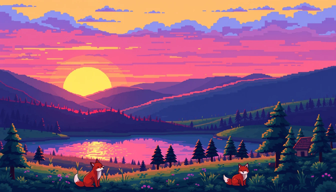Wallpaper Pixel Art