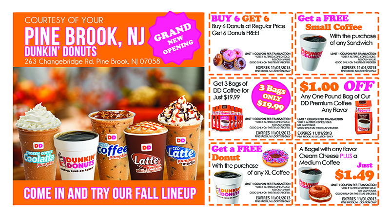 Image Dunkin Donuts Coupon