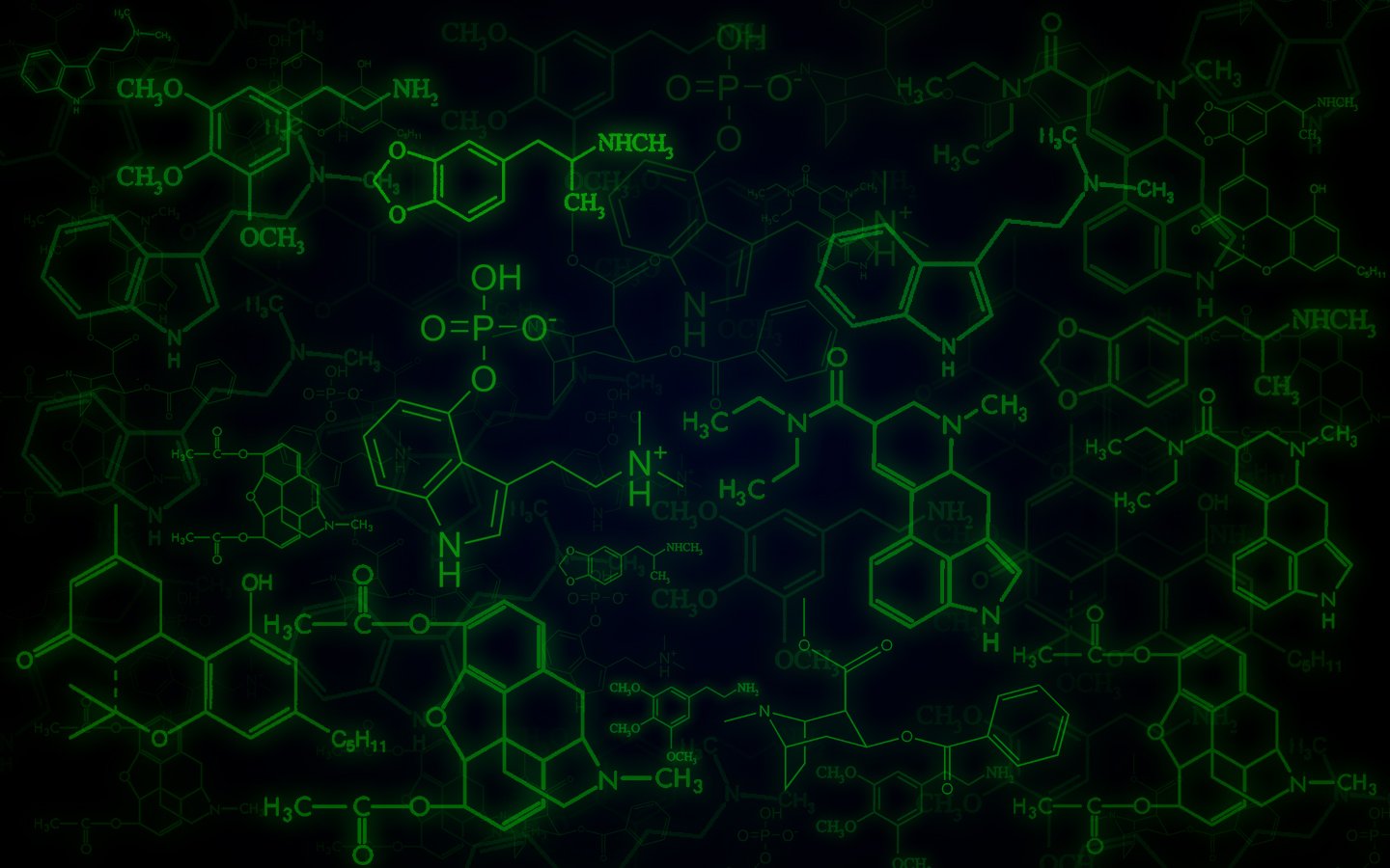 Drugs Molecule Chemistry Wallpaper