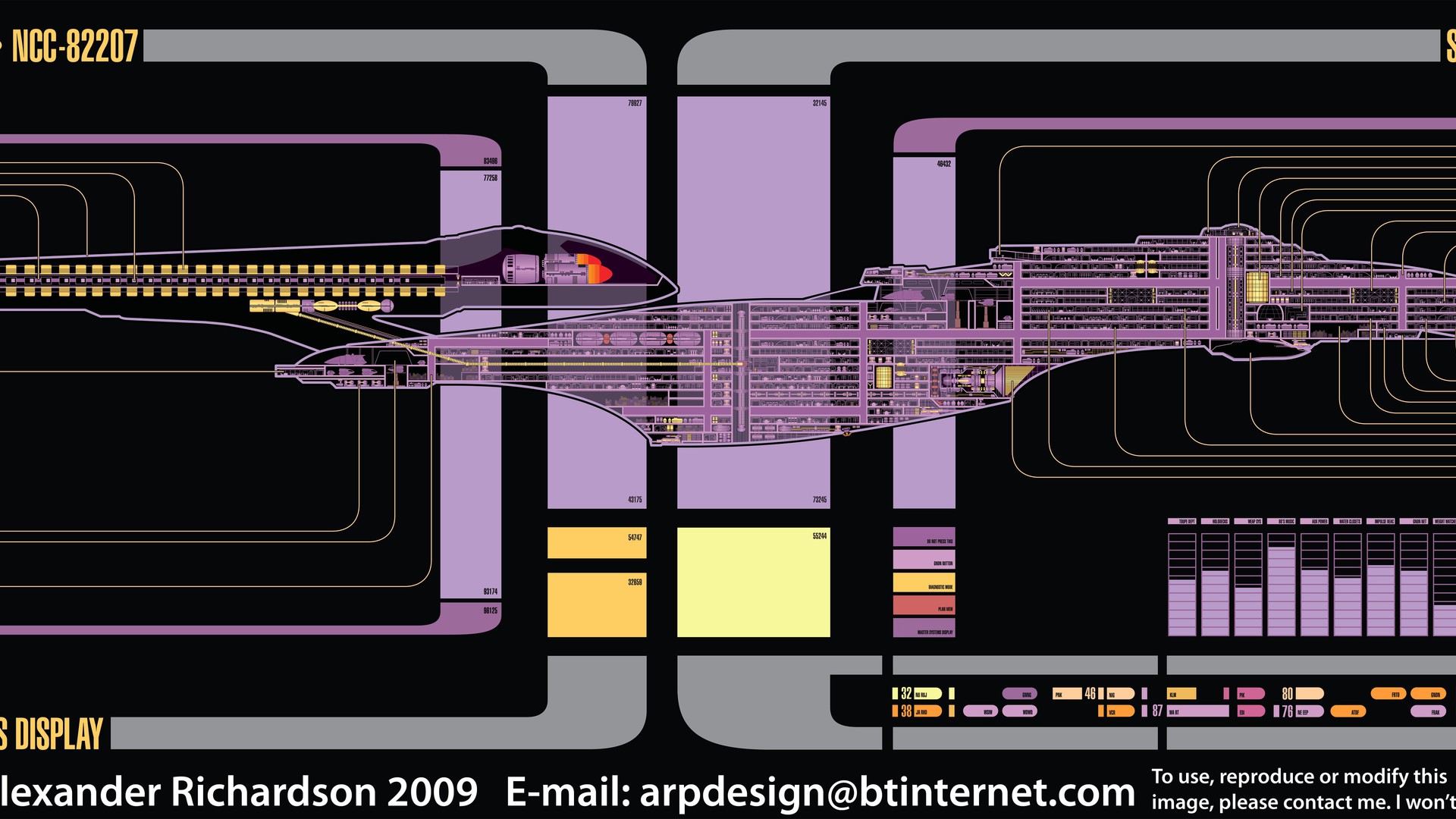 Star Trek Sovereign The Next Generation Voyager Schematics