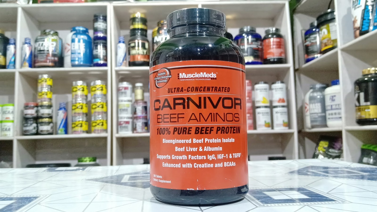 Musclemeds Carnivor Aminos Protein Tablets Ncr Food