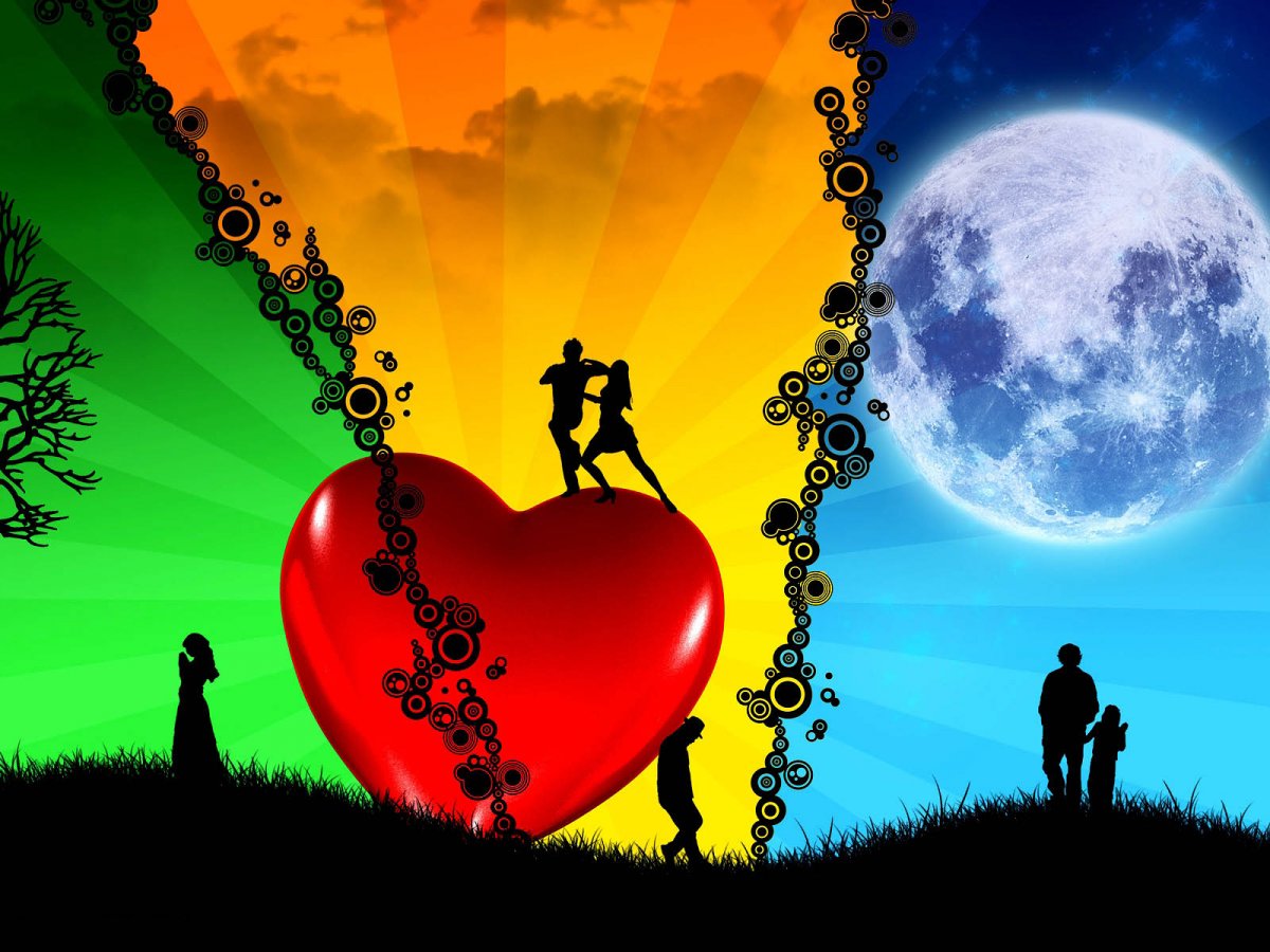 Wallpaper Background Romantic Love For Valentine S Day