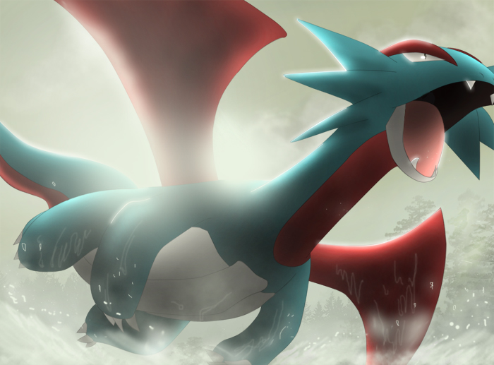 Salamence Wallpaper By All0412