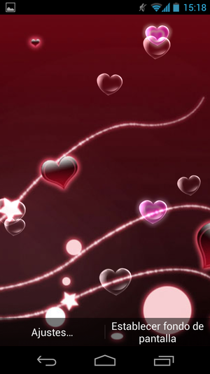 Sweet Heart Live Wallpaper For Android