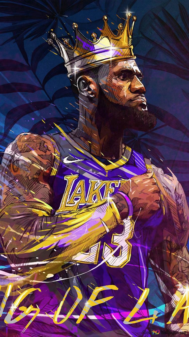 He Is King Lebron James HD Wallpaper