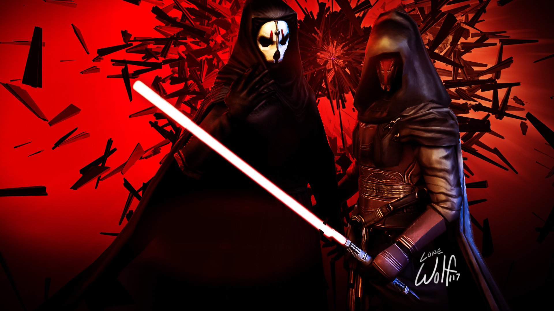 The Sith Lords by LoneWolf117 on