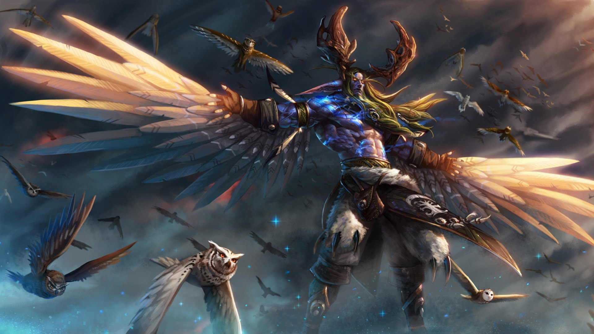 Malfurion Stormrage World Of Warcraft Game HD Wallpaper