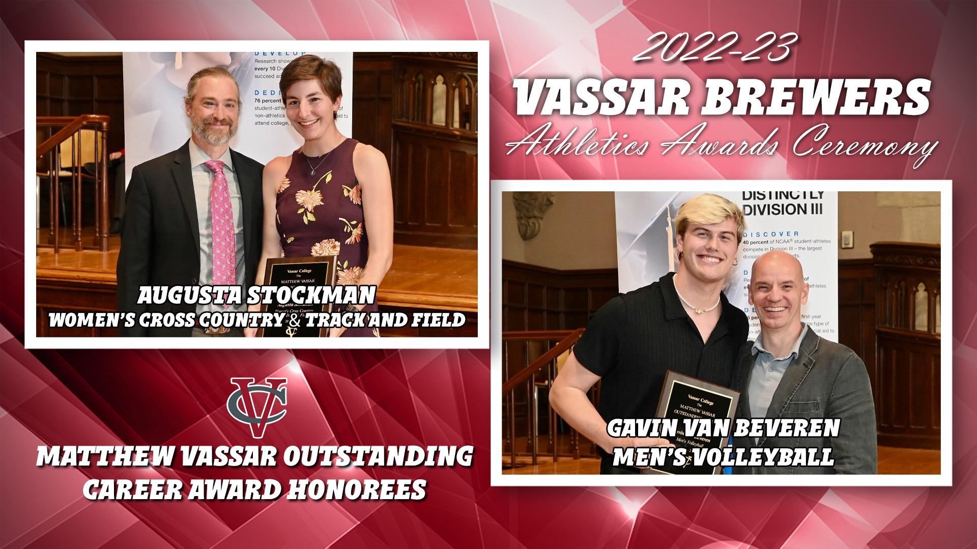 Stockman And Van Beveren Claim Matthew Vassar Honors At Annual
