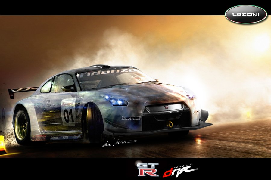 Nissan GTR Formula D by LazziTuning on