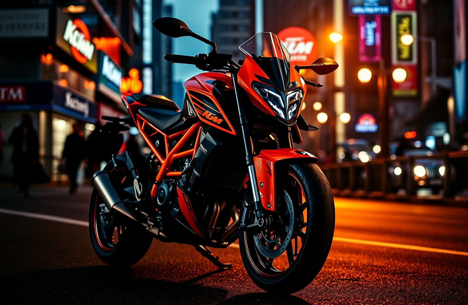 Ktm Duke Bike HD Wallpaper