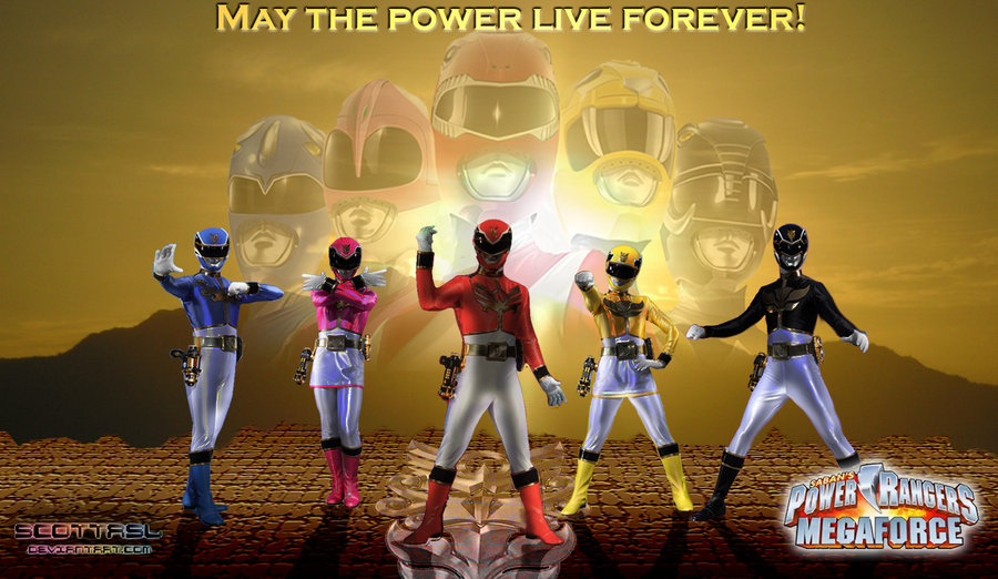 Power Rangers Megaforce 2nd Wallpaper By Scottasl