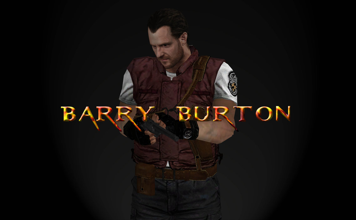Barry Burton By Candycanecroft