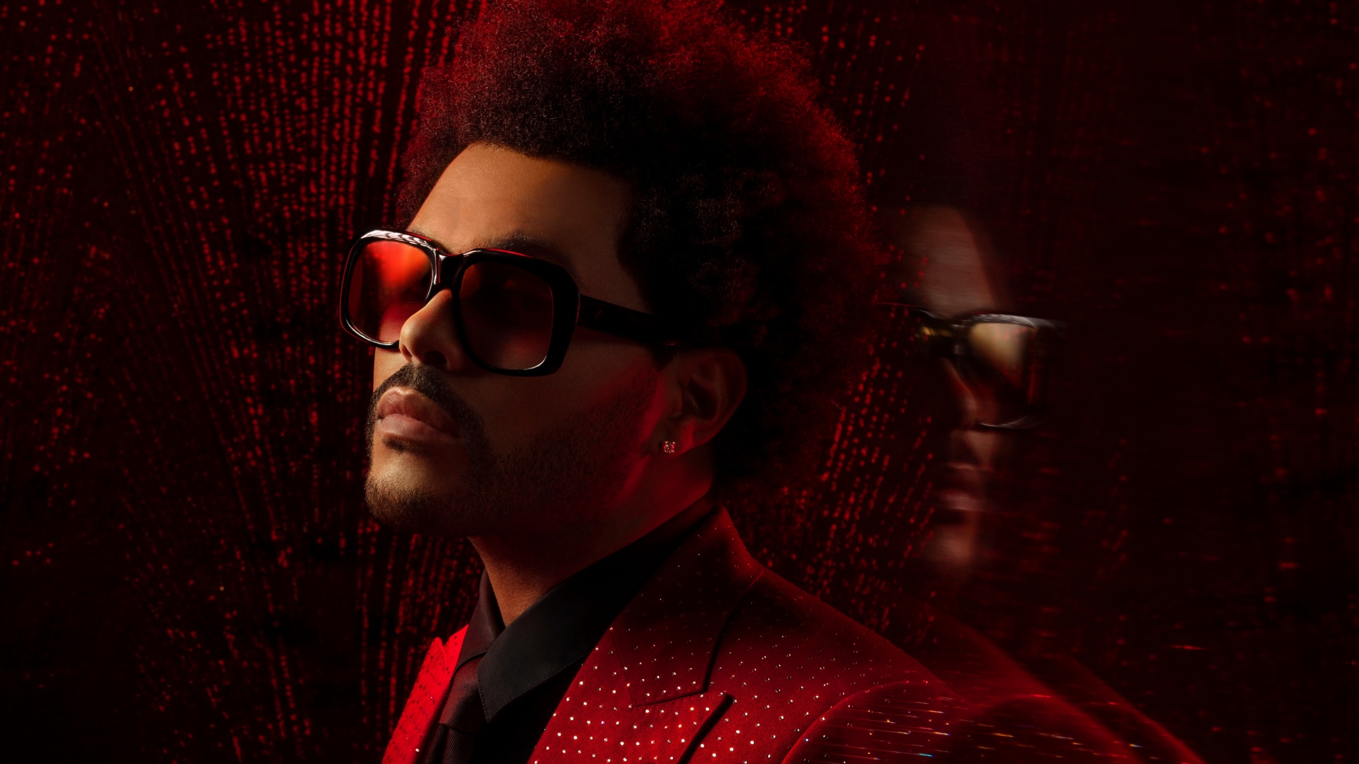 The Weeknd Wallpaper 4k Canadian Singer Red