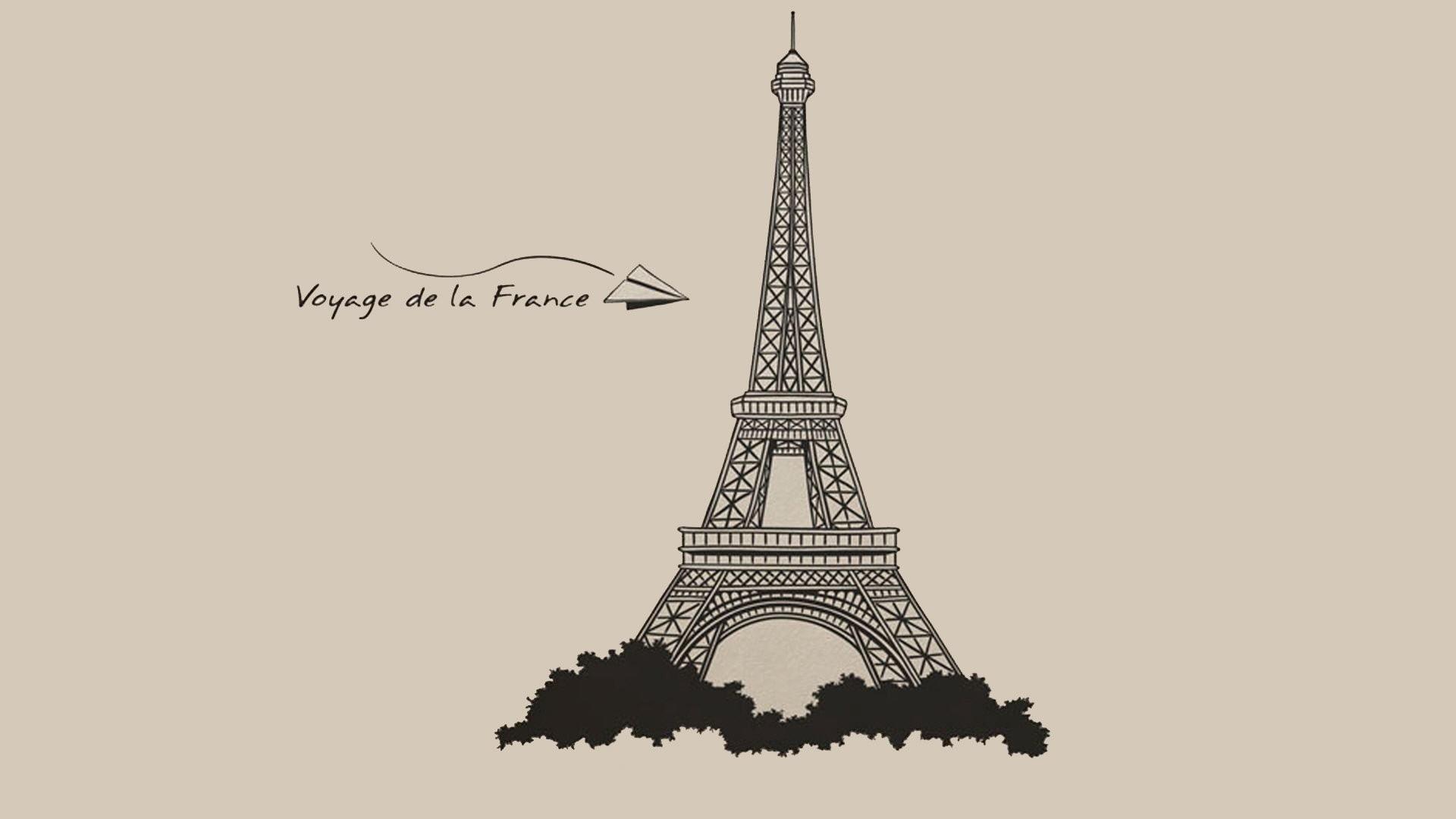 French Aesthetic Desktop Wallpaper On