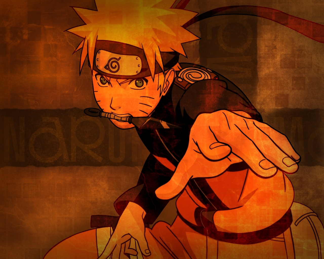 Naruto Orange Uzumaki Wallpaper