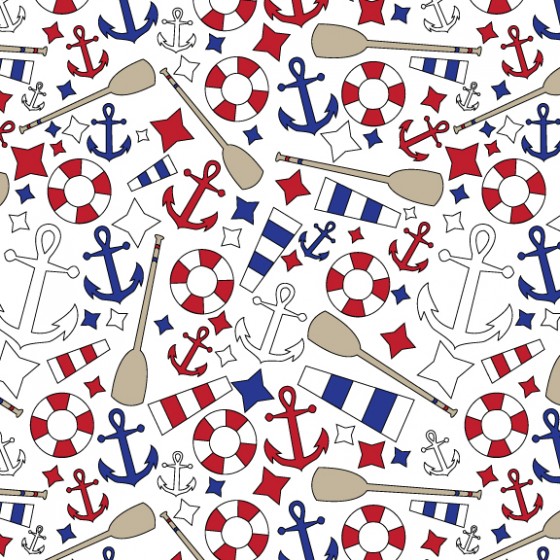 Nautical Wallpaper Background Pattern