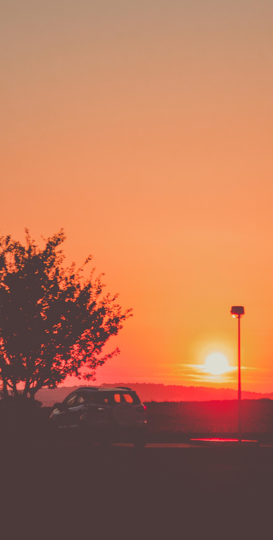 Sunset iPhone Wallpaper by TheMustang24