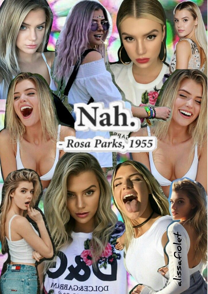 Nah Rosa Parks Alissa Violet S Bio Instagram Wallpaper