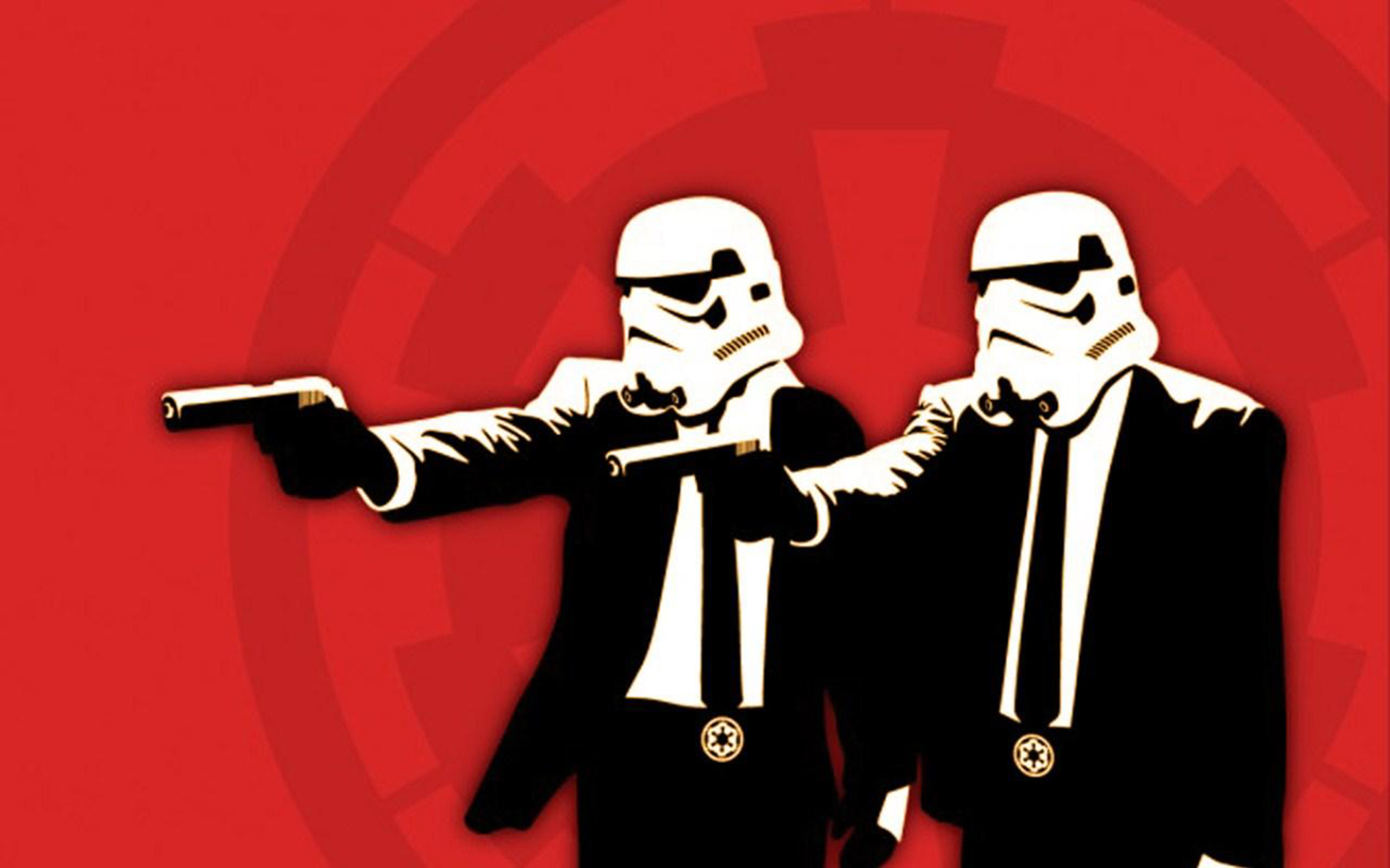 Red Stormtroopers Wallpaper