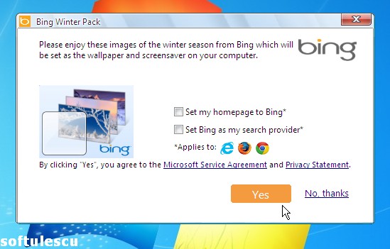 Bing Wallpaper And Screensaver Pack Winter Softulescu