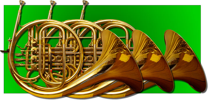 Cool French Horn Background Players Try To