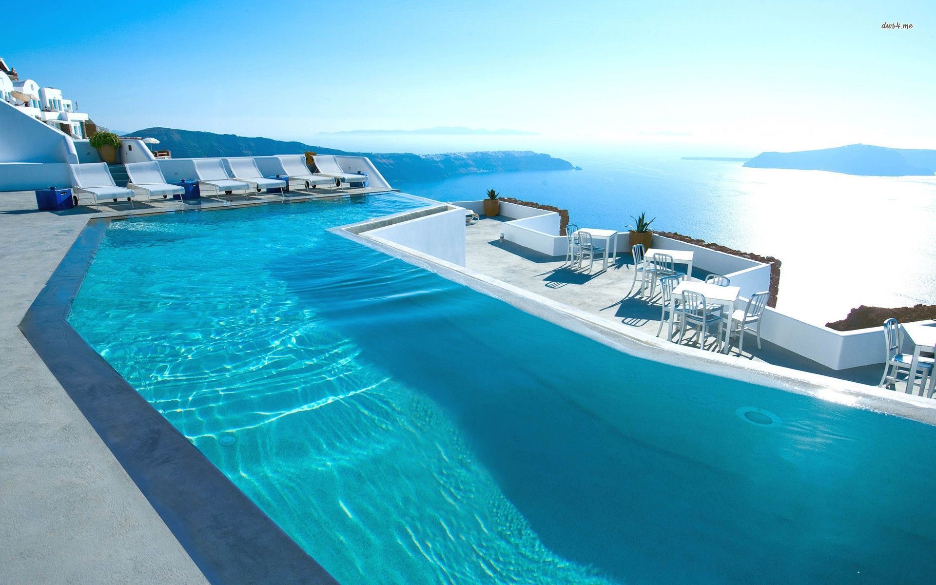 56+] Santorini Hotels Wallpaper - WallpaperSafari