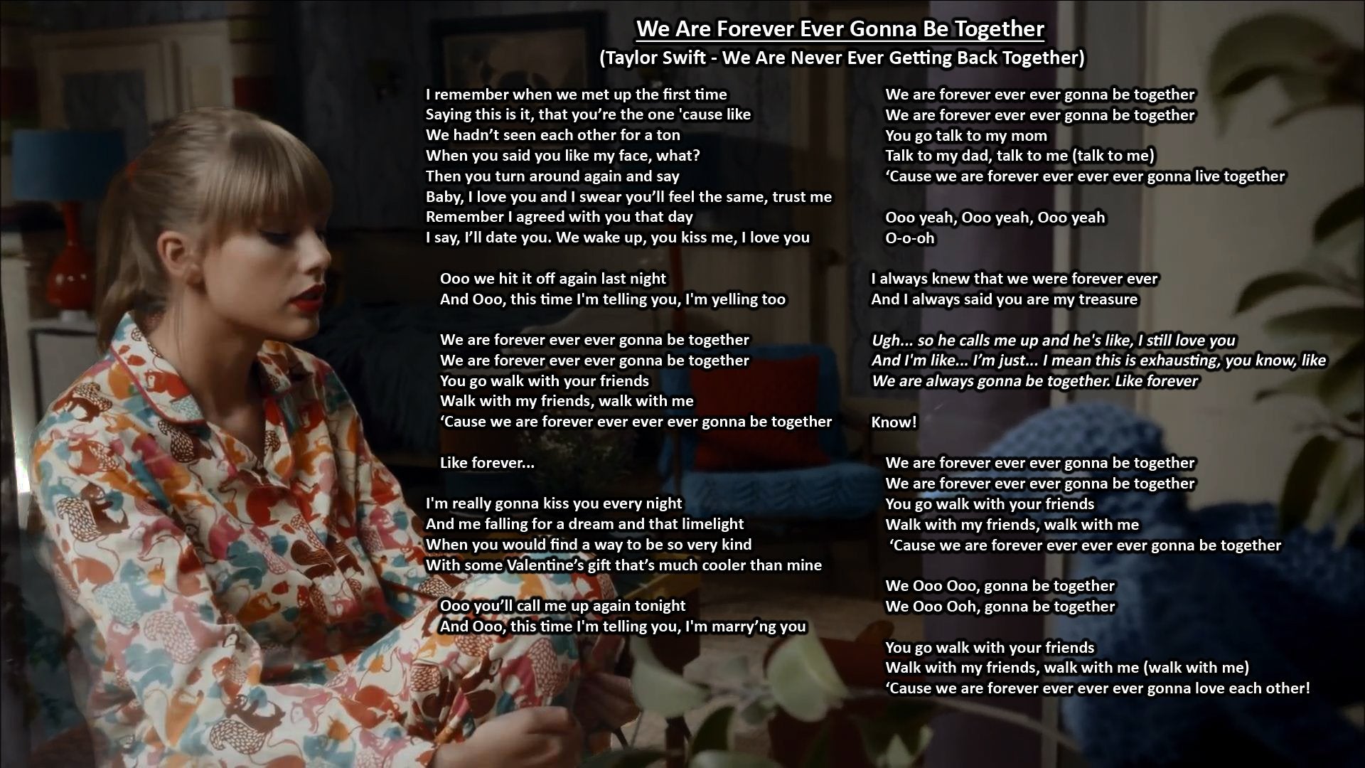31 Taylor Swift We Are Never Getting Back Together Wallpapers On Wallpapersafari