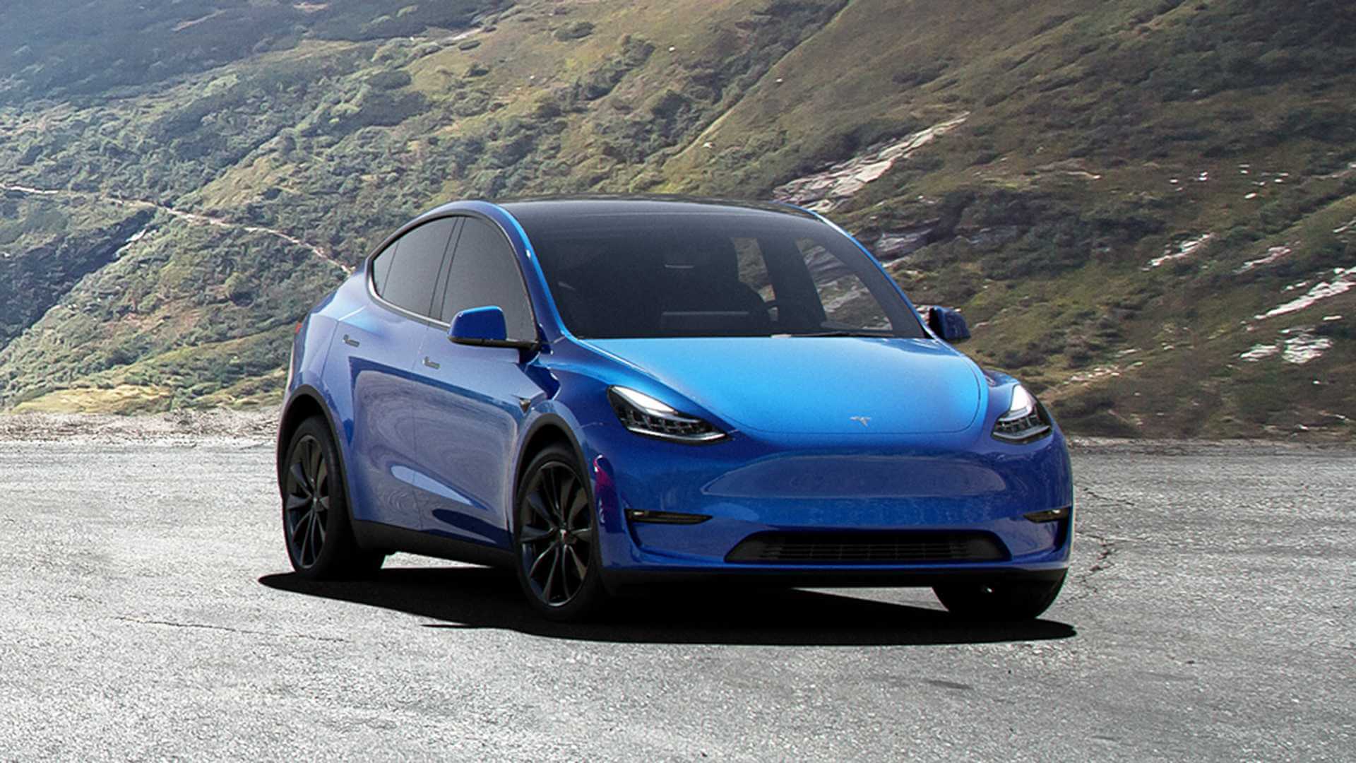 Free download HD 2021 Tesla Model Y wallpapers and photos