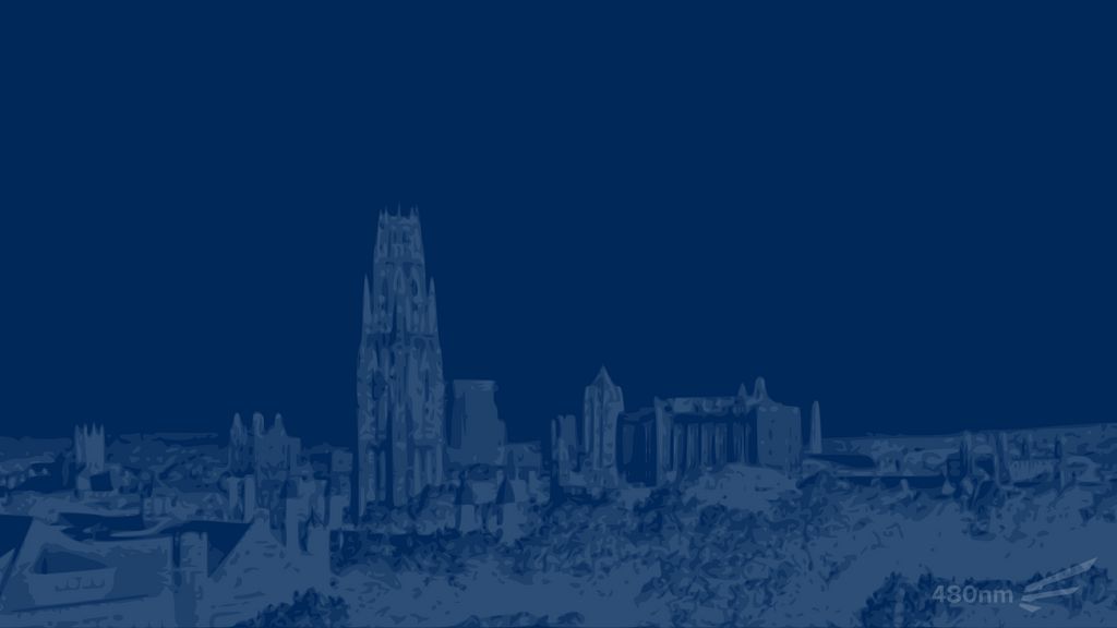 Yale Skyline Graphic Background By 480nm