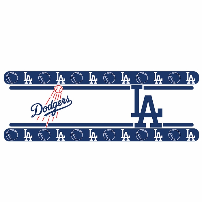 Wall Decorations Los Angeles Dodgers Peel And Stick Wallpaper Border