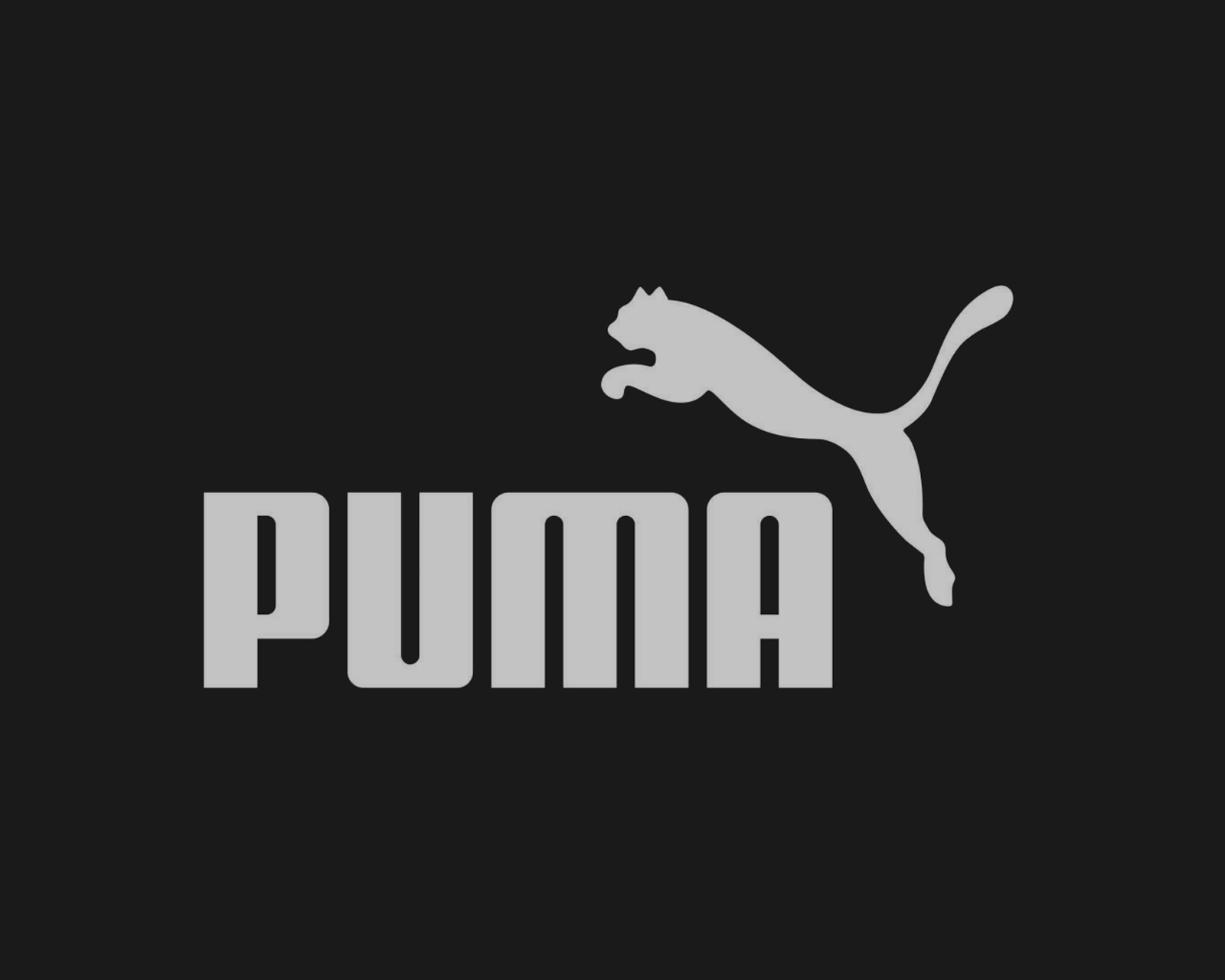 Puma Logo Grey Wallpaper HD Wallpaper and Download Free Wallpaper