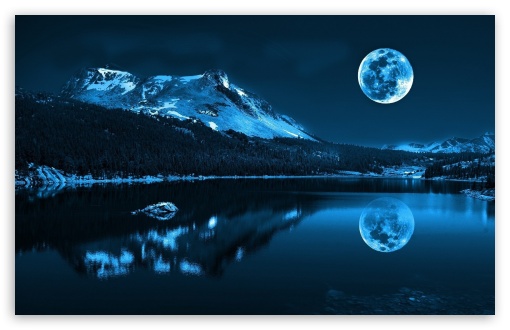 Moonlight Night HD Wallpaper For Wide Widescreen Whxga Wqxga