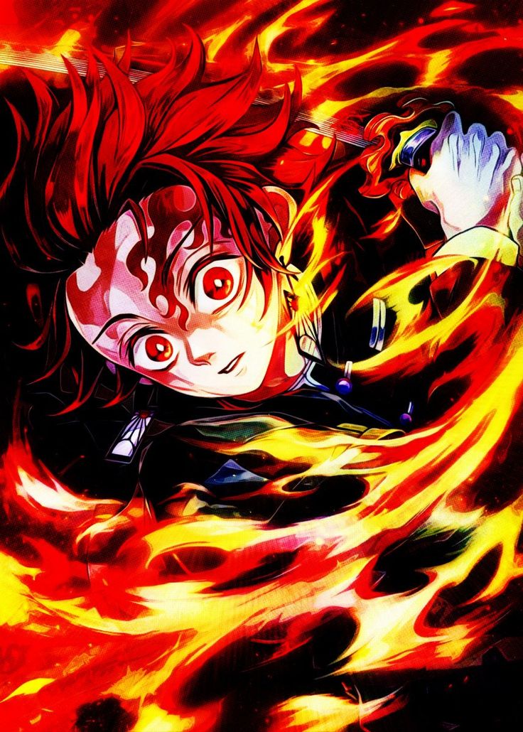 Anime Demon Slayer Tanjiro Poster by Reo Anime Displate Arte