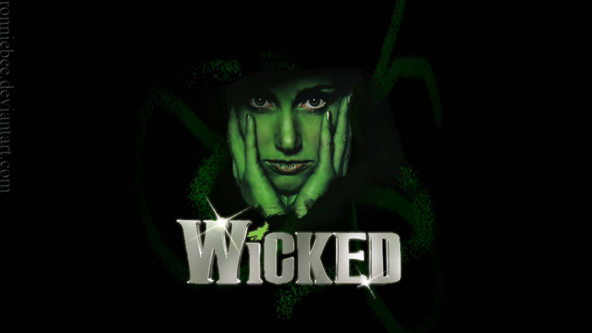 Elphaba Wicked The Musical Wallpaper For