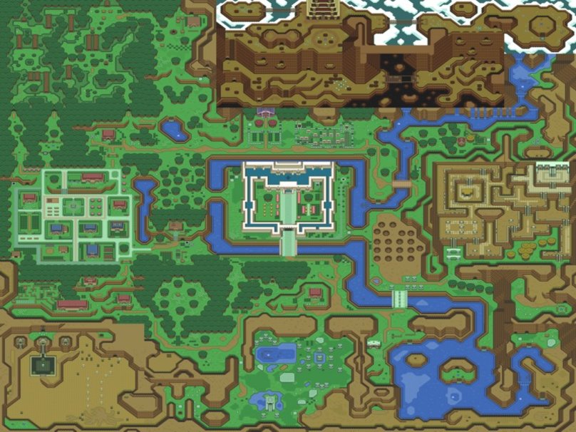 Zelda A Link To The Past Light World Wallpaper