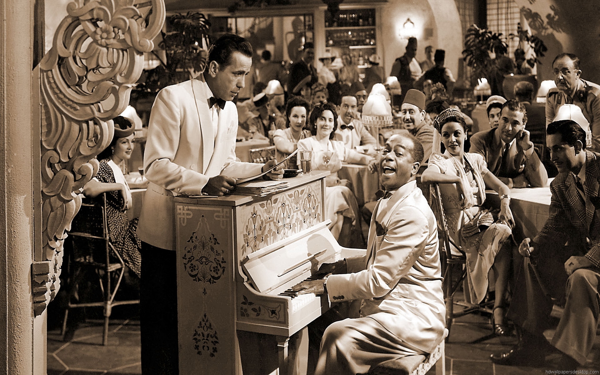 Casablanca Wallpaper Classic Movie Film Photo