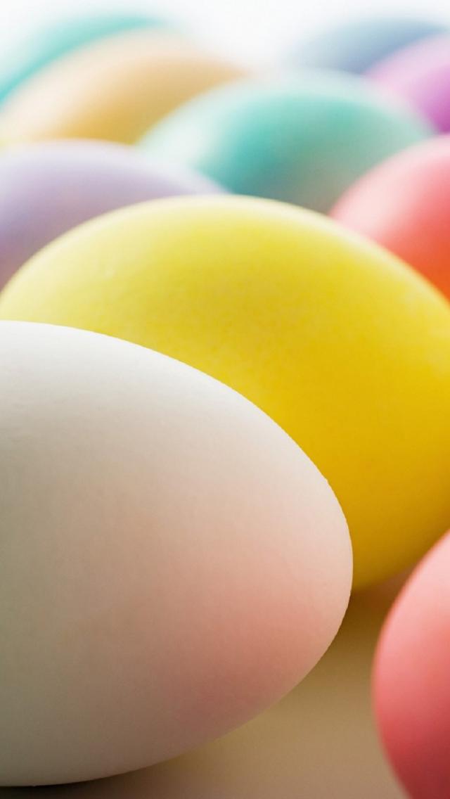 Happy Easter Eggs iPhone HD Wallpaper
