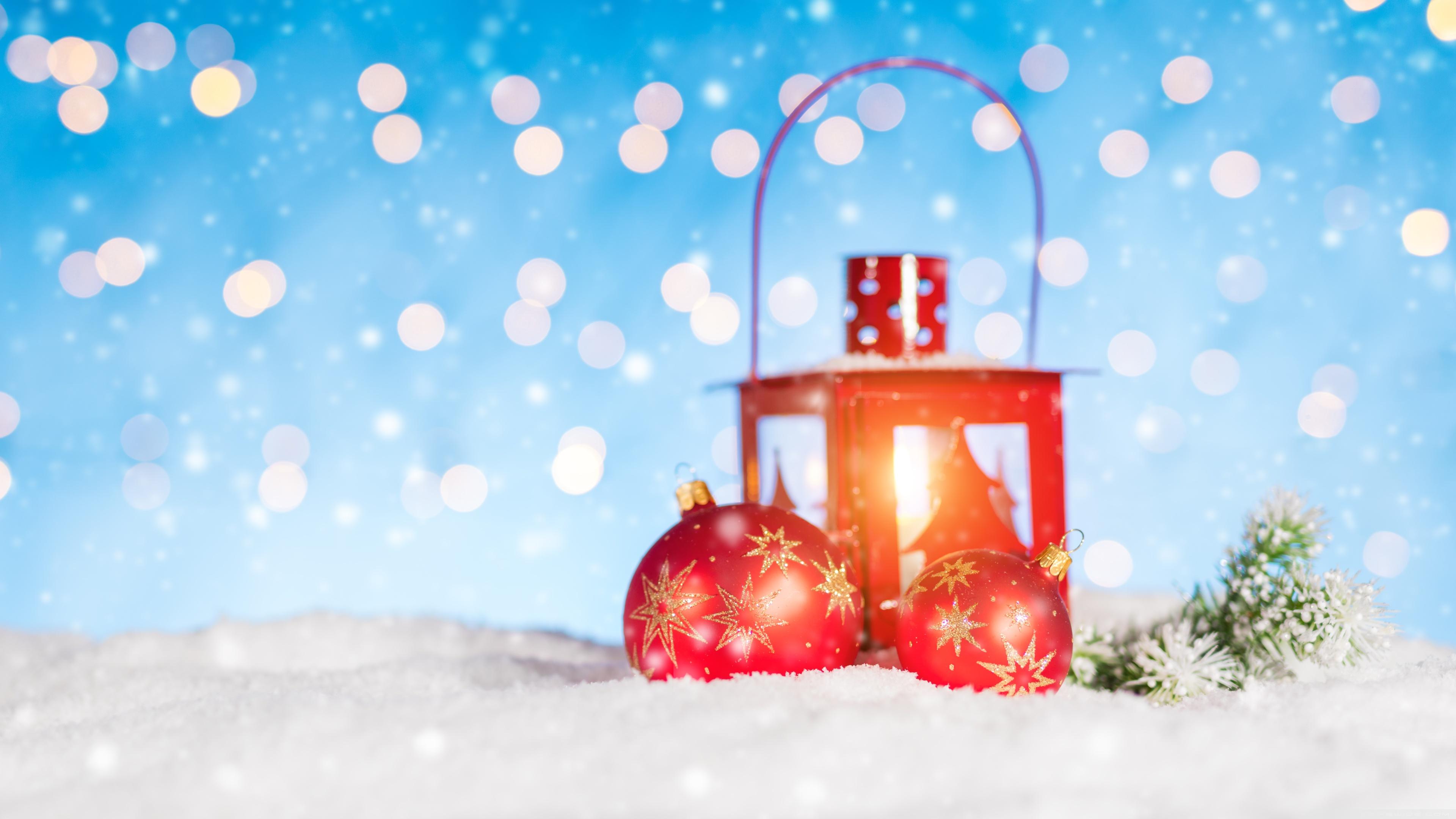 Happy Winter Holidays Ultra HD Desktop Background Wallpaper for