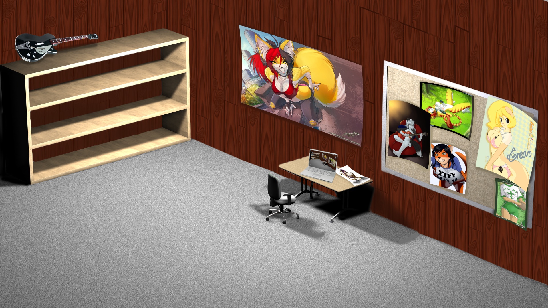 Abstract Desktop Wallpaper Office Desk