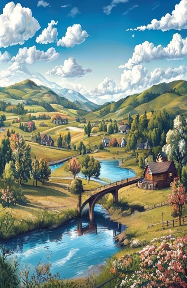Model Railroad Backdrops Wallpaper