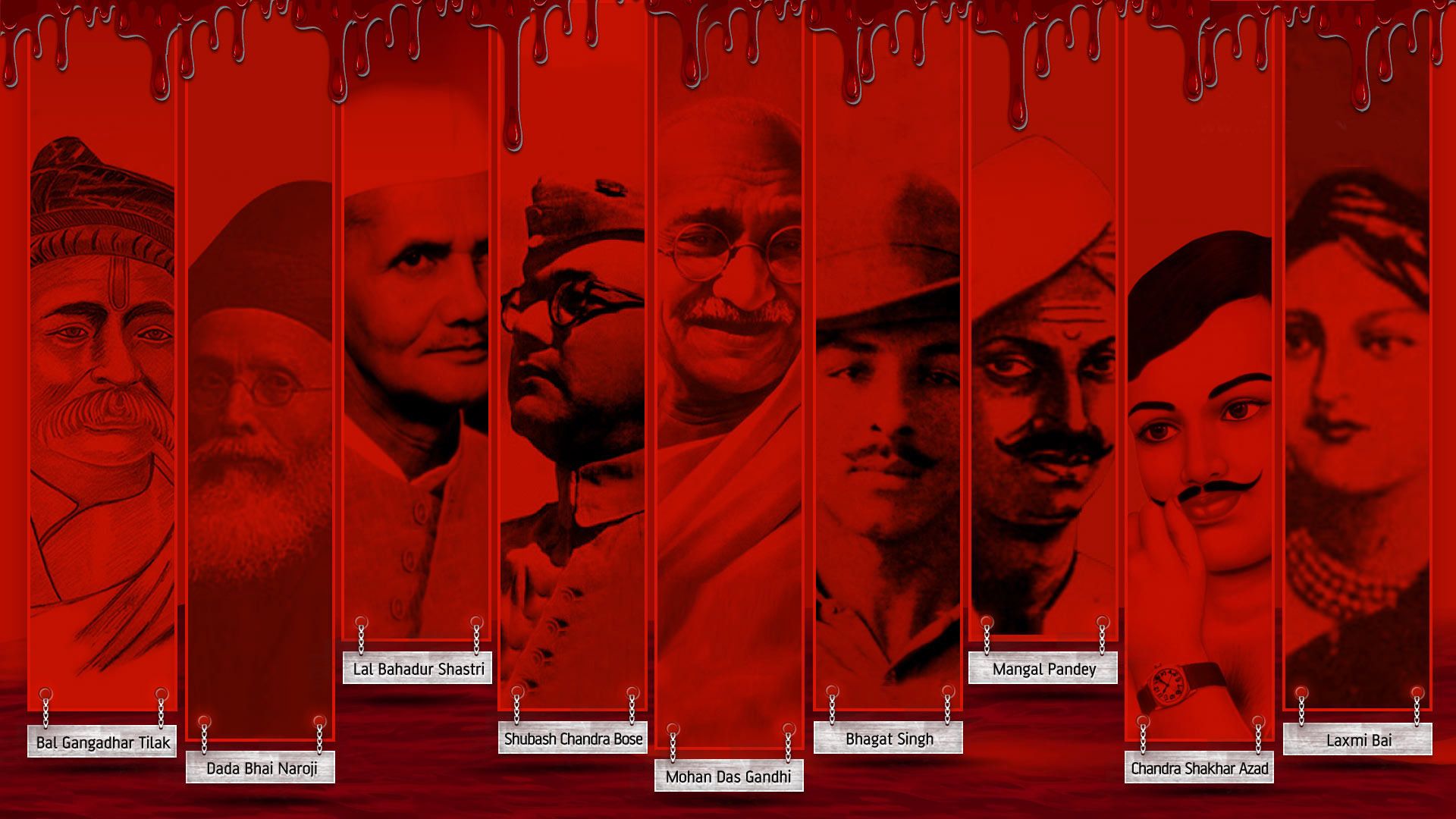 30+] Indian Freedom Fighters Wallpapers - WallpaperSafari